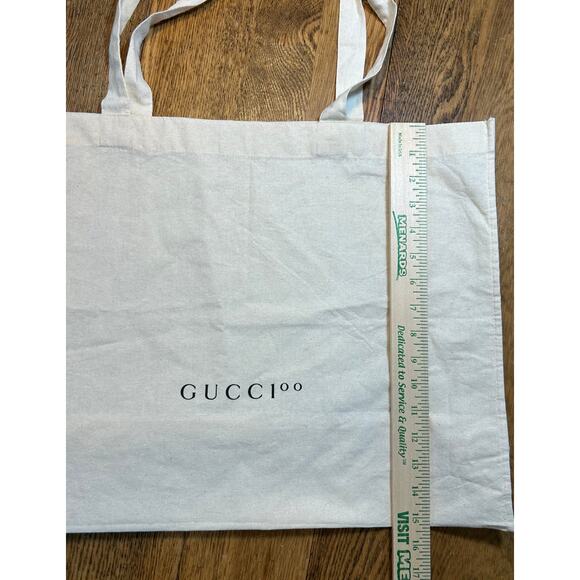 Gucci 100th Anniversary Oversized Shopping Tote Dust Bag 15”x20” - Picture 6 of 9